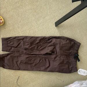 Wonder Nation Brown Cargo Pants Relaxed Fit